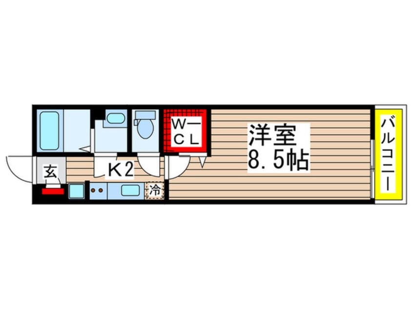 間取図 リブリ・アゼリア