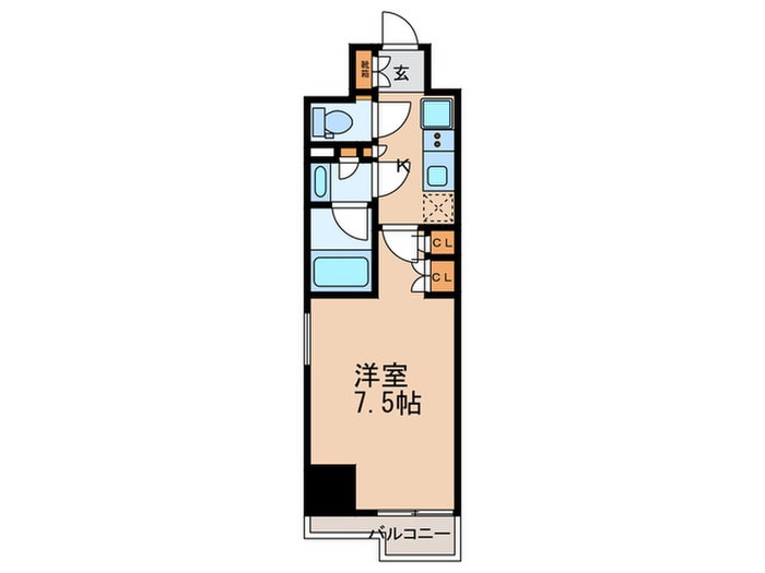 間取り図 ルフォンプログレ赤塚