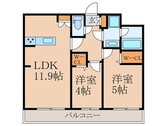 間取図 フレンシア下井草