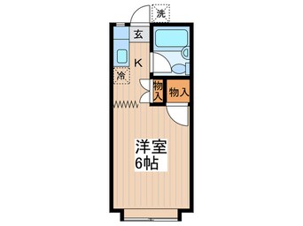 間取図 小川二葉Ａ