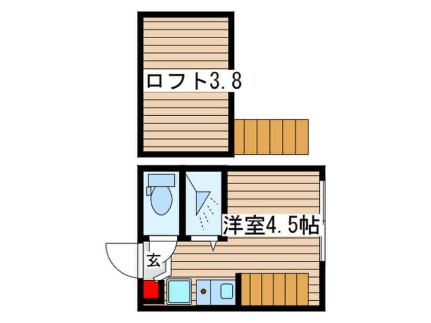 間取図 エスペラーテラス平井