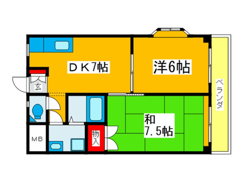 間取図 メゾン・プルミエ