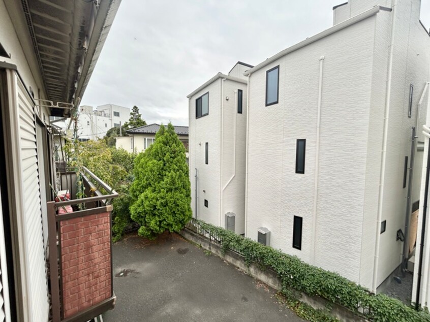 室内からの展望 サンハイツ