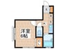 Ｆｌｏｗｅｒ　Ｈｉｌｌｓ 1Kの間取り