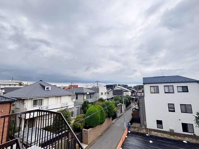 室内からの展望 原コ－ポ