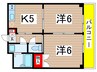 レジデンス・イクマ 2Kの間取り