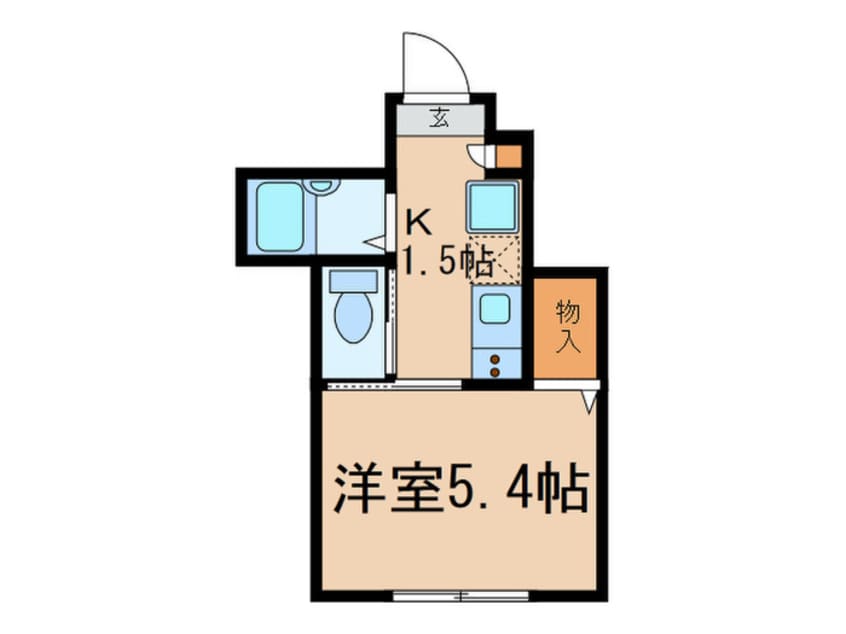 間取図 AZEST-RENT明大前