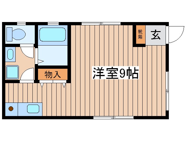 間取り図 グリ－ンコ－ポ