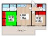 スターハイム野田 2LDKの間取り
