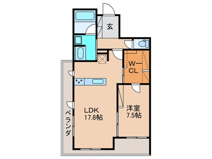間取り図 ソレアード泉