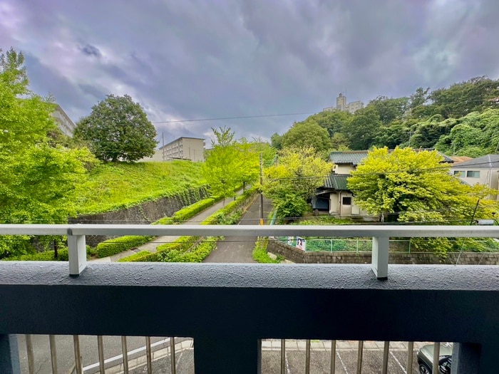 室内からの展望 青木葉ｾﾝﾀｰﾋﾞﾙ