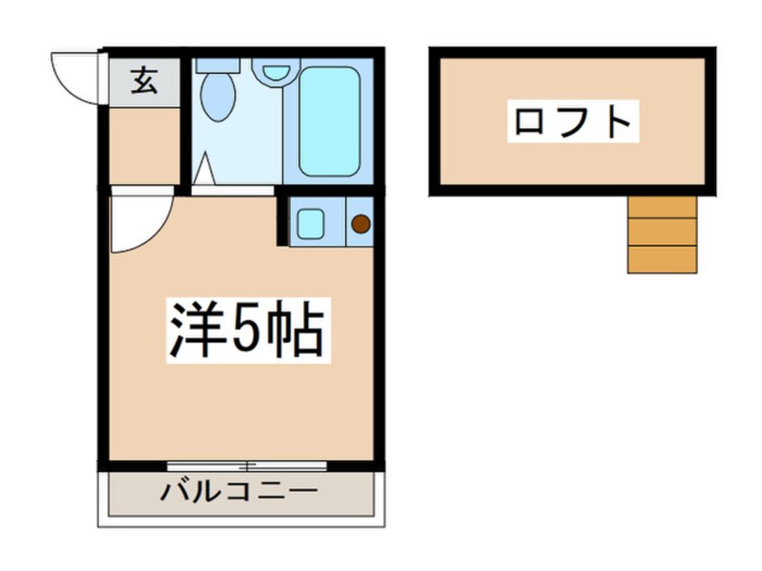 間取図 カーメルヴィラⅢ