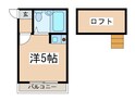 カーメルヴィラⅢの間取図