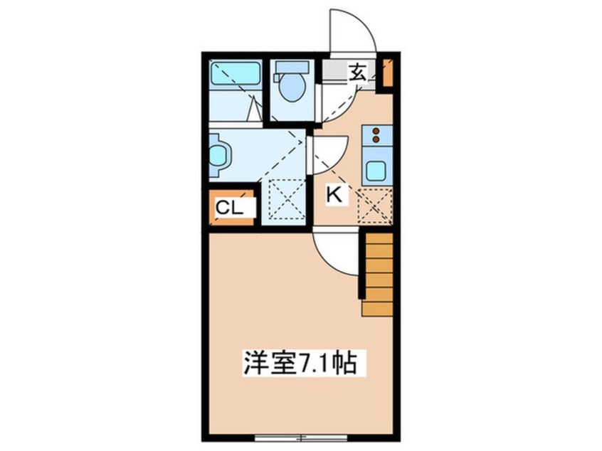 間取図 仮)アザーレ・ディオン相模大野