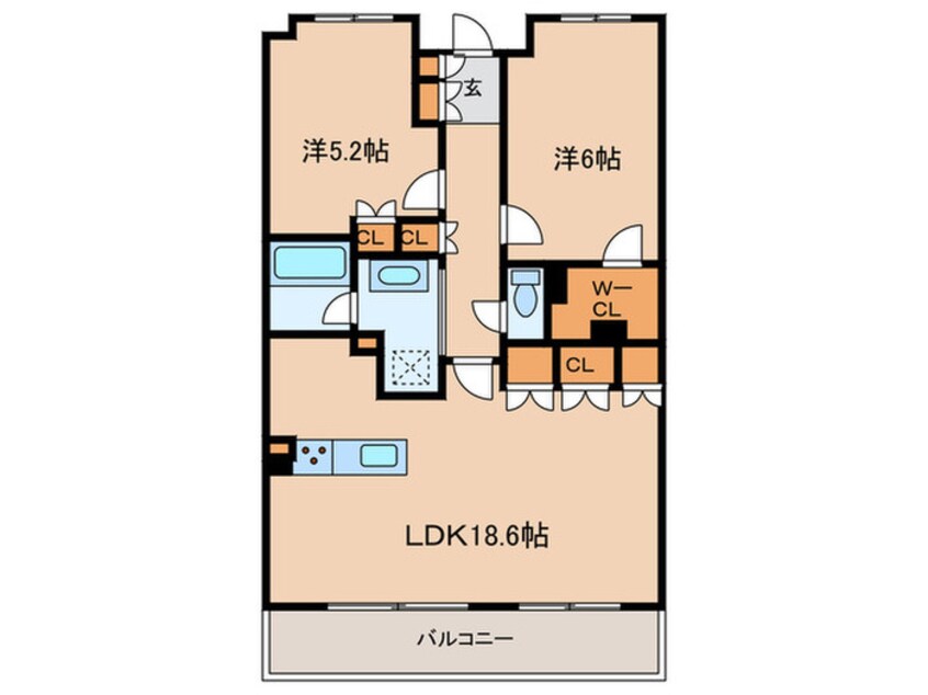 間取図 奥沢レジデンス(204)