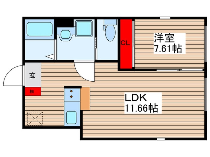 間取り図 SOLASIAresidence清澄白河