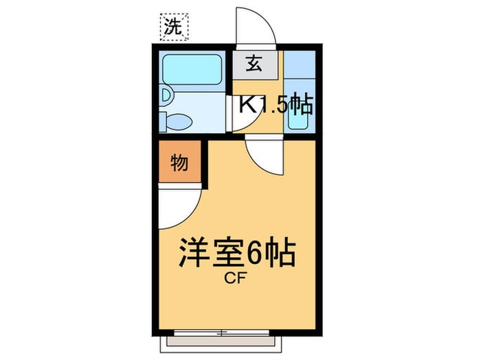 間取り図 コーポ重田