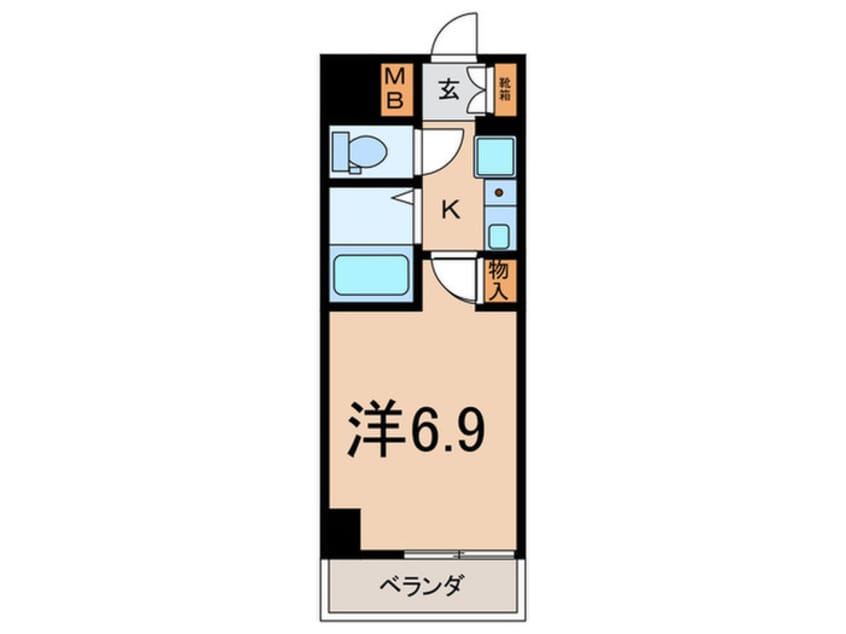 間取図 ＭＳＴおおとしビル