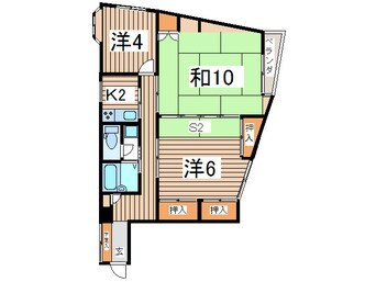 間取図 荻原ビル