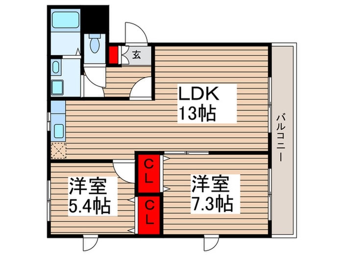 間取り図 グランド・カオルⅡ