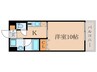 パルフォ－ト 1Kの間取り