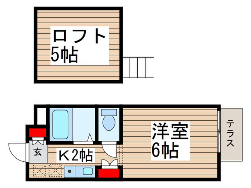 間取図 パレスヒル津田沼