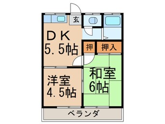 間取図 青葉荘