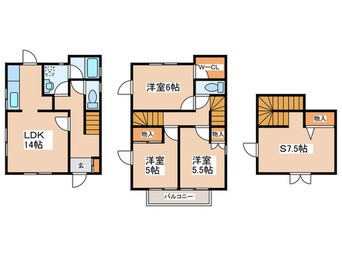 間取図 二村雅子戸建