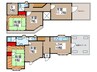 赤山戸建 5LDK+Sの間取り