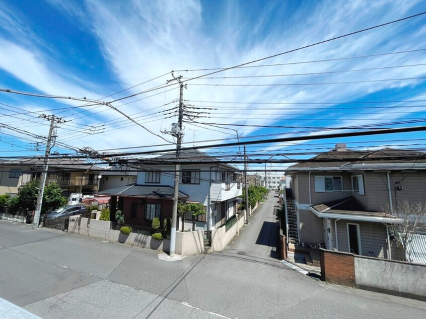 室内からの展望 赤山戸建