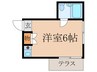 シャレ－ヌ 1Rの間取り