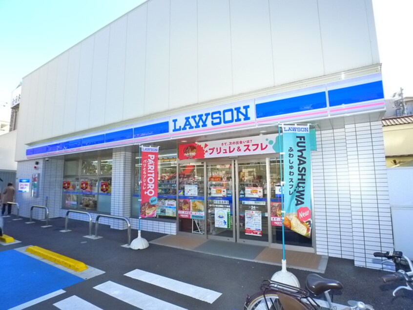 ローソン(コンビニ)まで490m グランフォース西新井（503）
