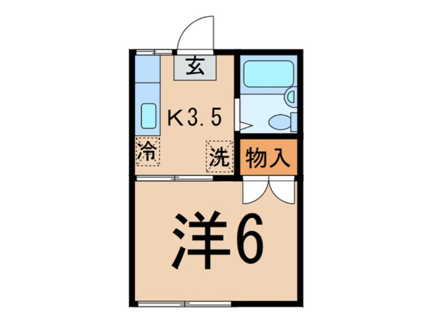 間取図 セントビラ御嶽