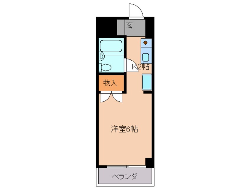 間取図 メゾンオオニシ