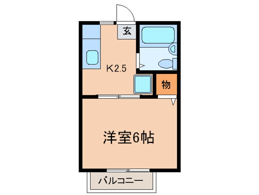 間取図 日吉ハイツ