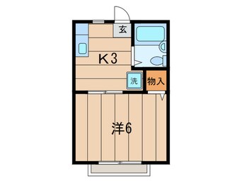 間取図 日吉ハイツ