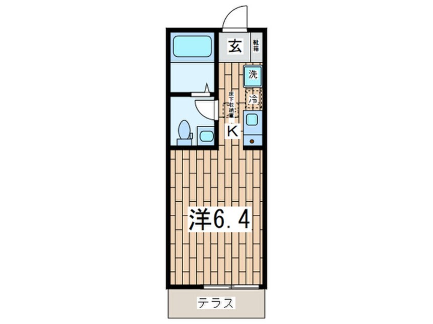 間取図 コリーヌブラン