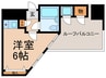 グランジュ－ル南常盤台 1Rの間取り