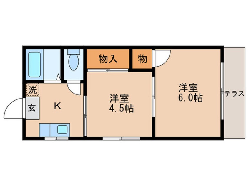 間取図 第二のくぼハイツ