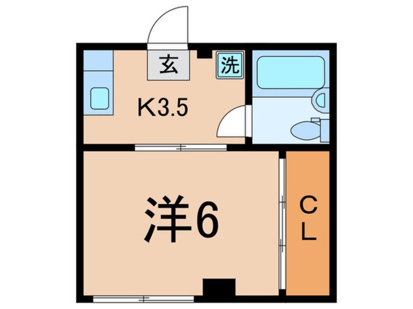 間取図 アネックス雪谷