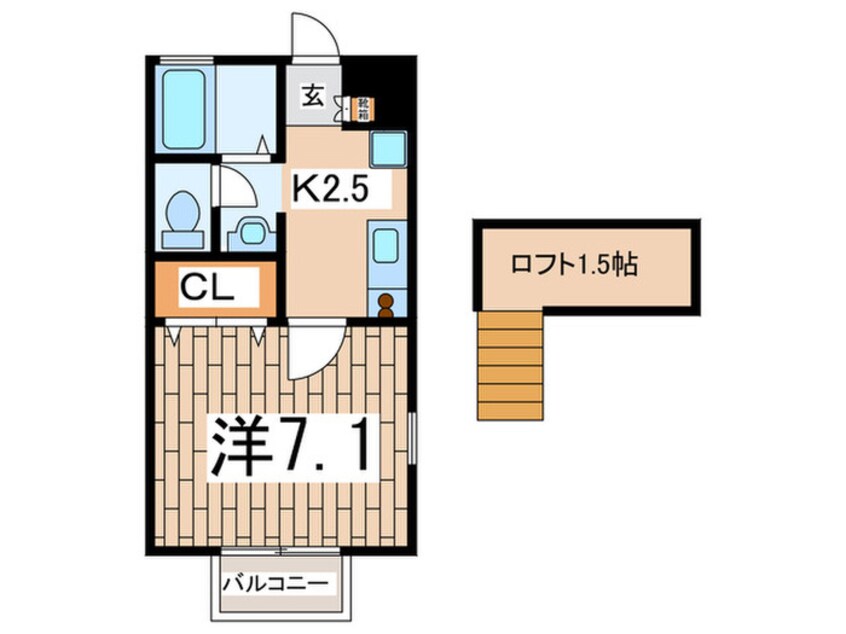 間取図 ライフコア丸山台