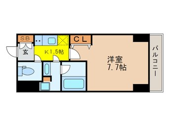 間取図 ヴィークブライト日本橋人形町