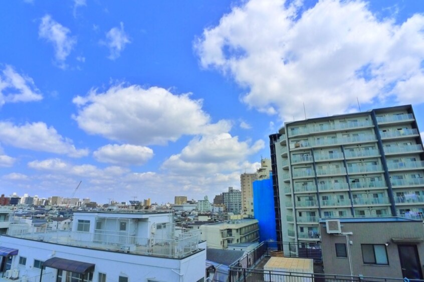 室内からの展望 ﾃﾞｨｱﾚｲｼｬｽ押上桜橋Ⅱ（601）
