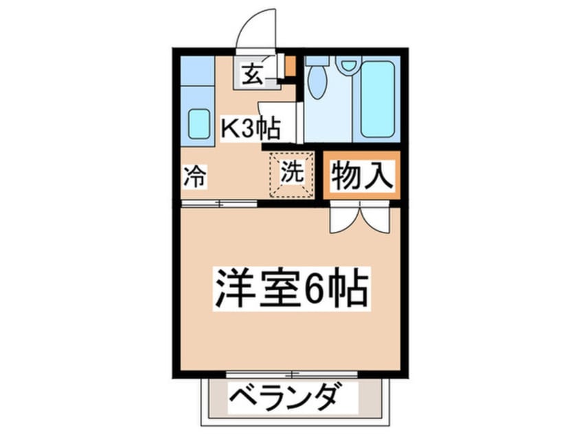 間取図 エクセレント調布