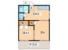 佐藤アパート 2DKの間取り