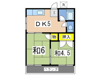 間取図 佐藤アパート