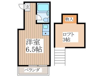 間取図 サニーコート（柳沢）