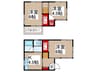 柏市中原2丁目戸建て 3Kの間取り