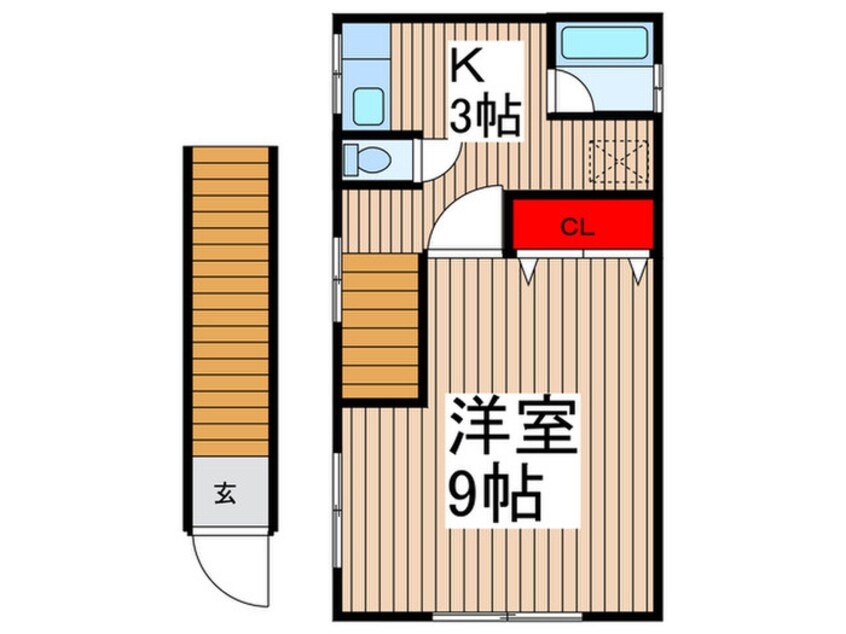 間取図 上河内荘