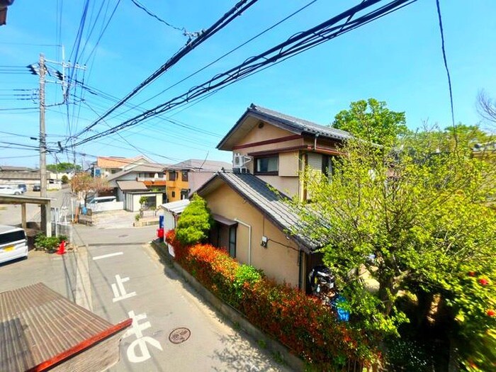 室内からの展望 上河内荘